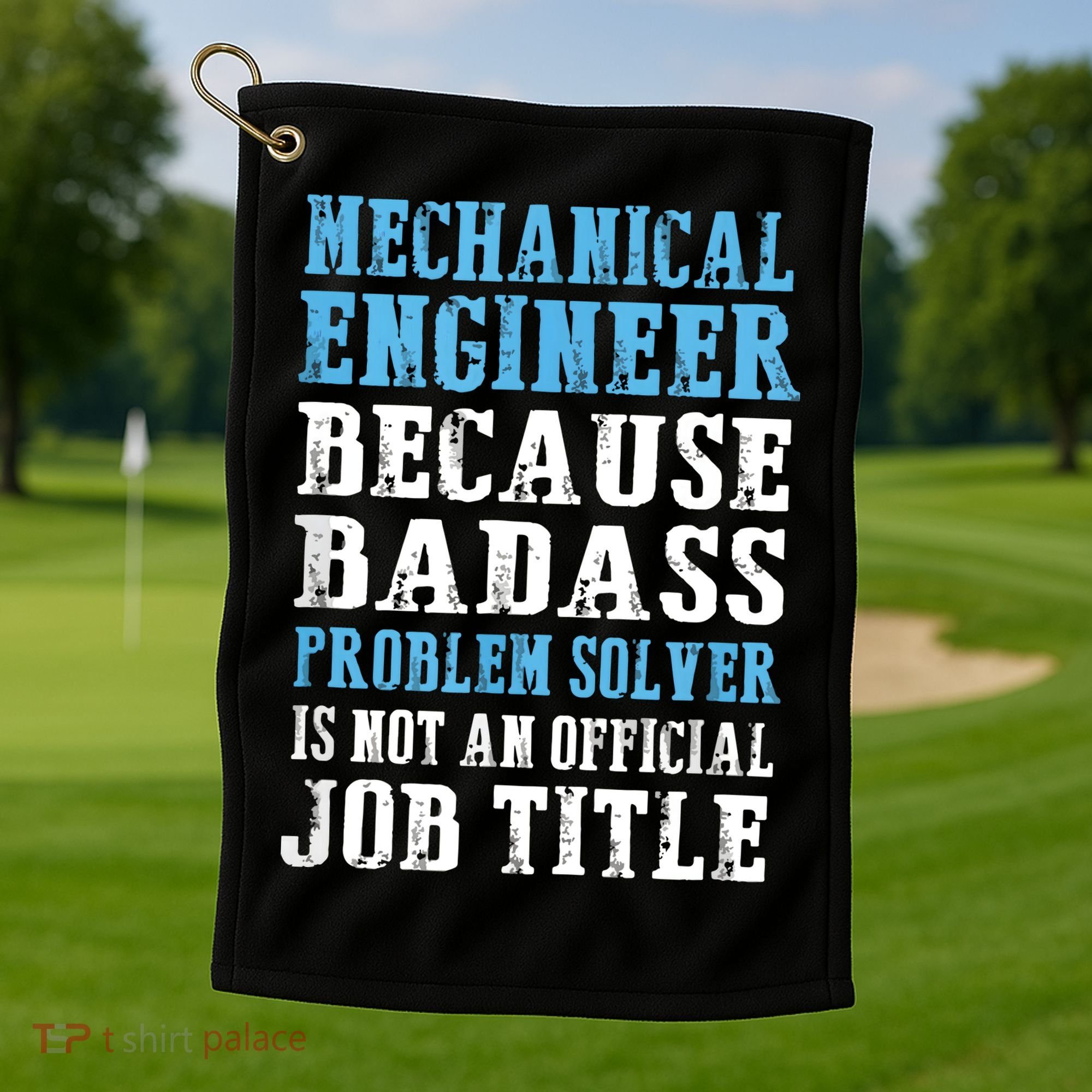 Mechanical Engineer Engineering Golf Towel