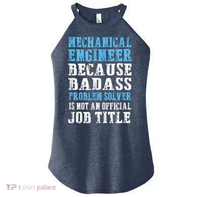Mechanical Engineer Engineering Women's Perfect Tri Rocker Tank