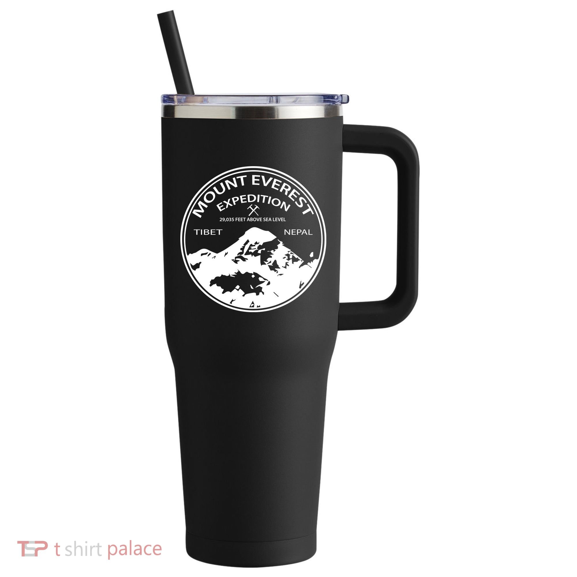 Mount Everest Expedition 40oz Vacuum Insulated Stainless Steel Travel Tumbler