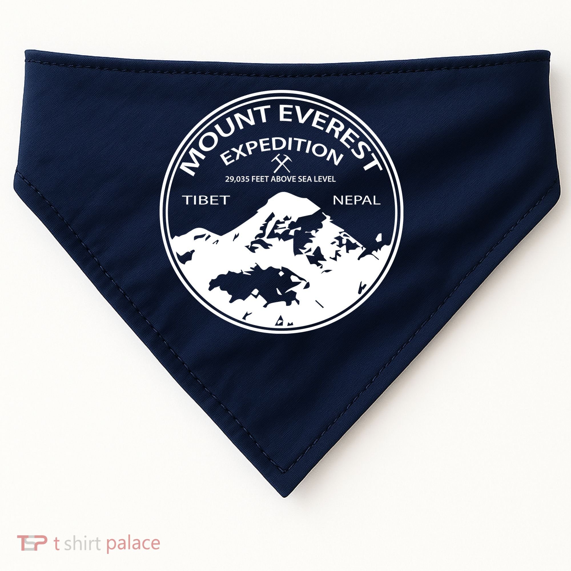 Mount Everest Expedition USA-Made Doggie Bandana