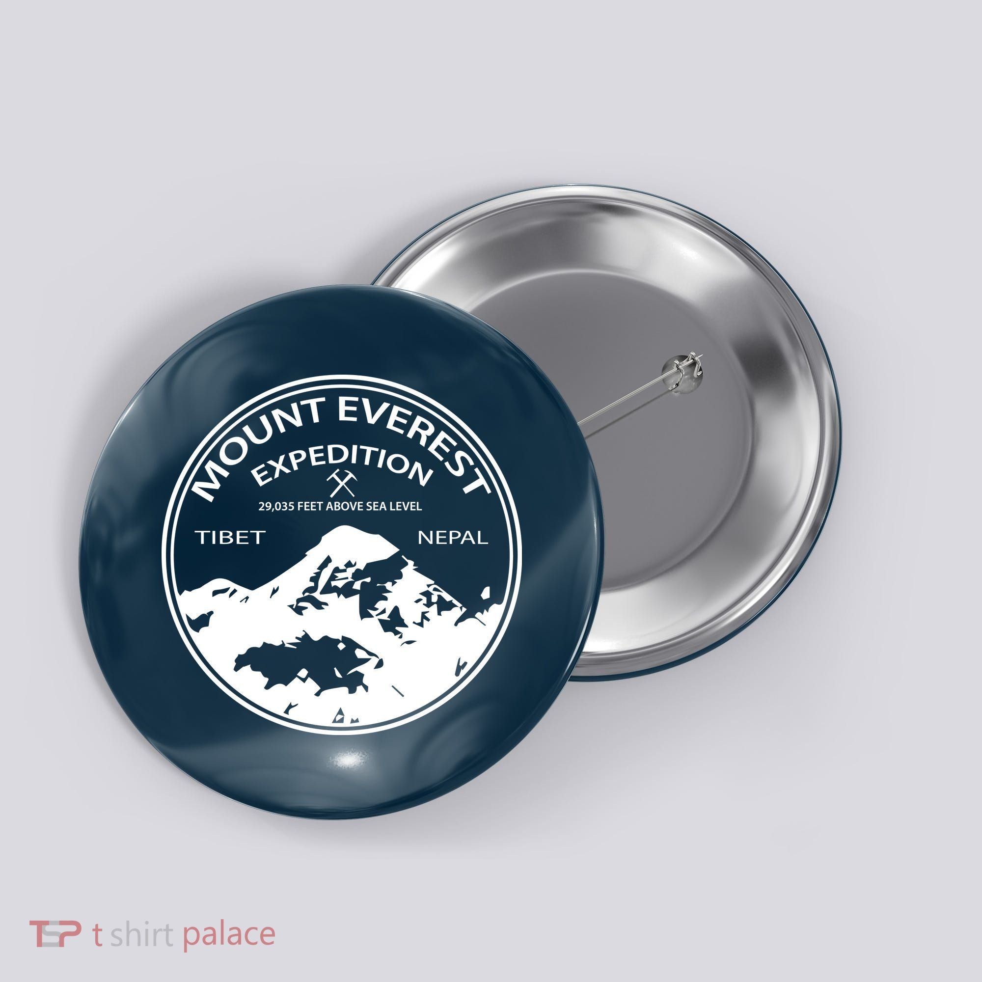 Mount Everest Expedition Button