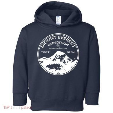 Mount Everest Expedition Toddler Hoodie
