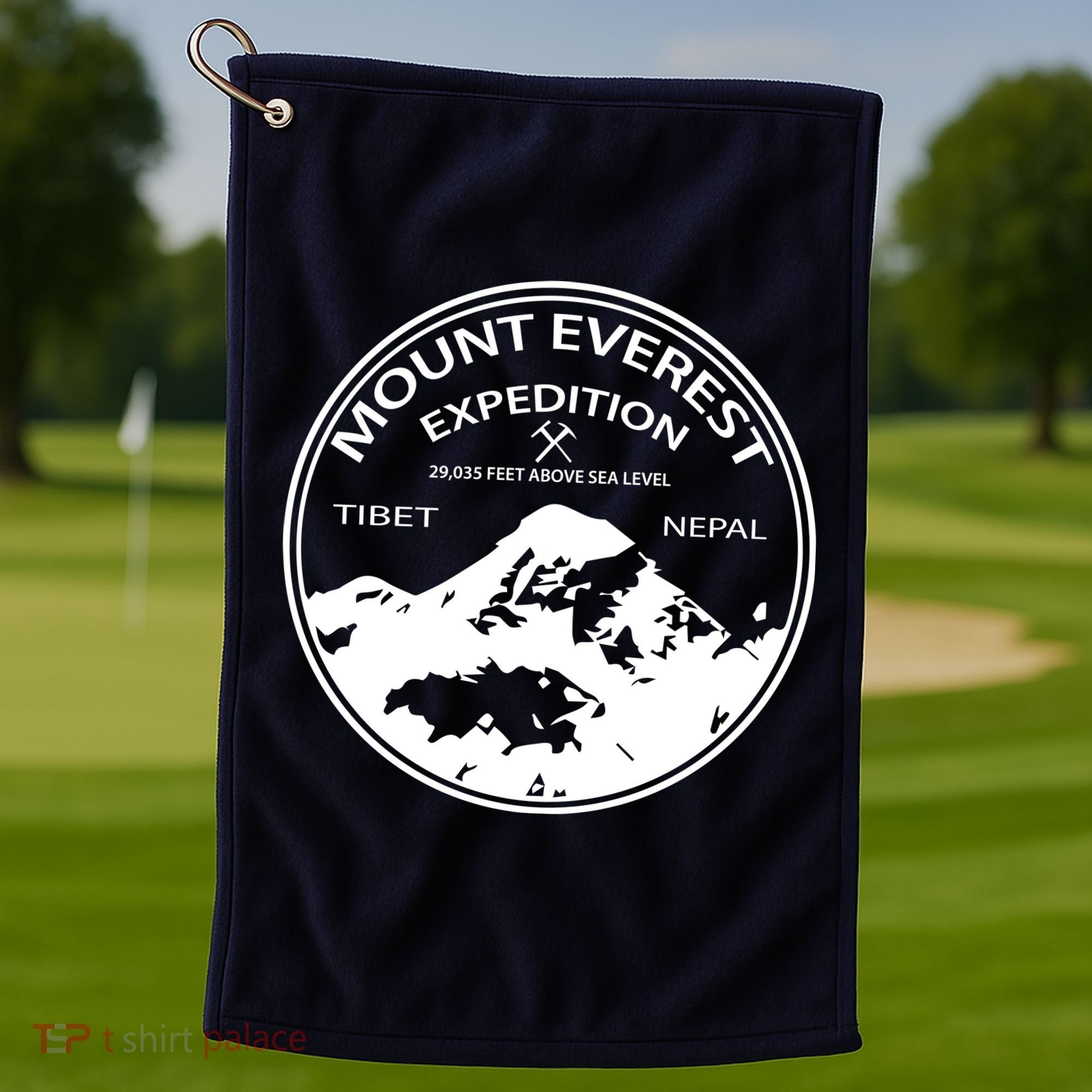 Mount Everest Expedition Golf Towel