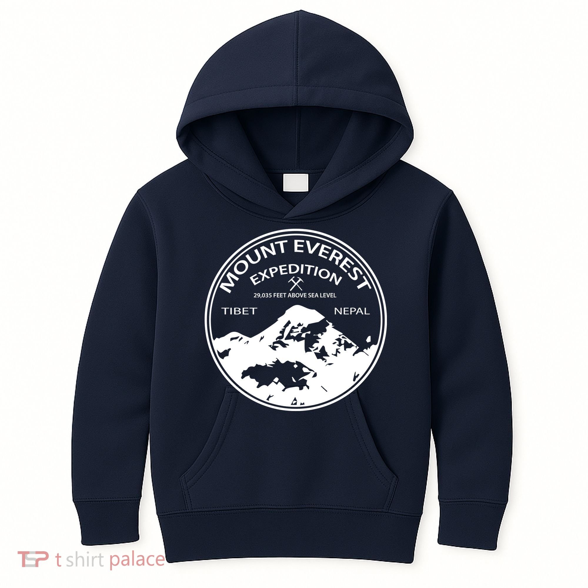 Mount Everest Expedition Kids Hoodie