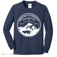 Mount Everest Expedition Kids Long Sleeve Shirt thumb 0