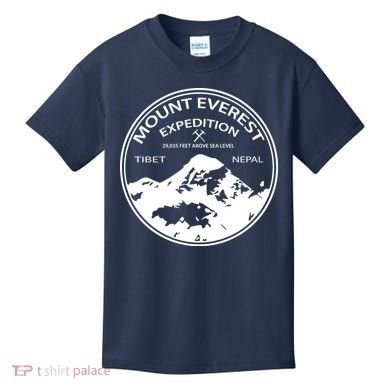 Mount Everest Expedition Kids T-Shirt