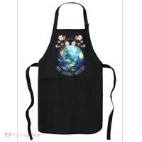 Make Everyday Earth Day Floral Globe Awareness Apron thumb 0