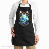 Make Everyday Earth Day Floral Globe Awareness Apron thumb 2