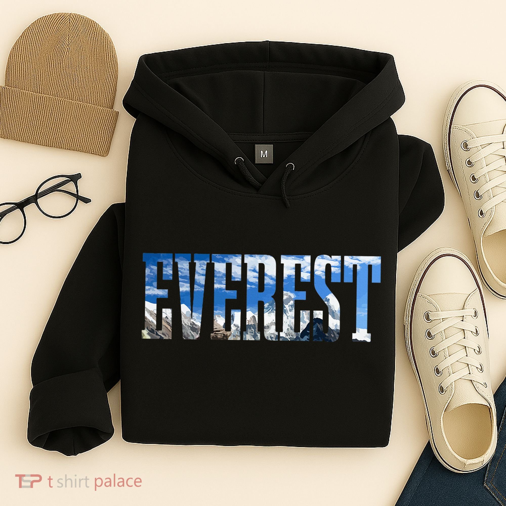 Mount Everest Expidition Mt Mountain Climbing Mountaineer Hoodie