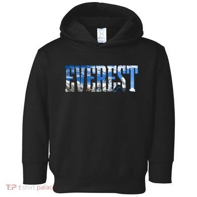 Mount Everest Expidition Mt Mountain Climbing Mountaineer Toddler Hoodie