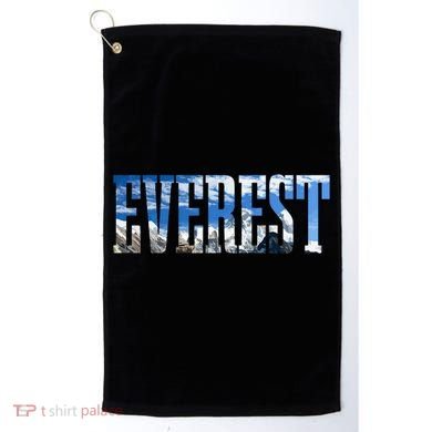 Mount Everest Expidition Mt Mountain Climbing Mountaineer Golf Towel