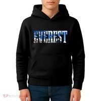 Mount Everest Expidition Mt Mountain Climbing Mountaineer Kids Hoodie thumb 4