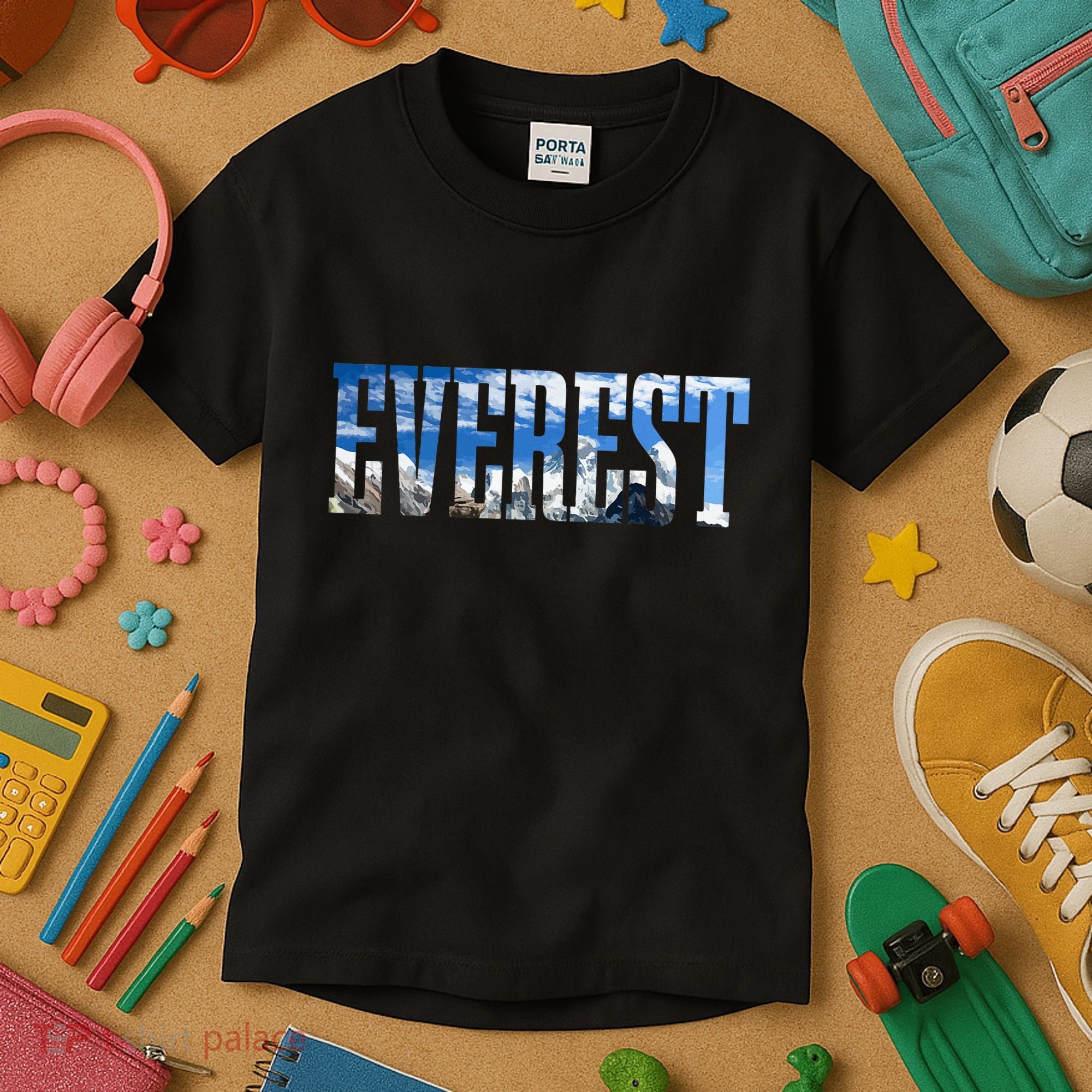 Mount Everest Expidition Mt Mountain Climbing Mountaineer Kids T-Shirt