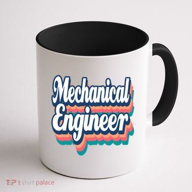 Mechanical Engineer Engineering Major Retro Cool Gift Coffee Mug back