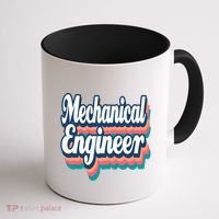 Mechanical Engineer Engineering Major Retro Cool Gift Coffee Mug thumb 1