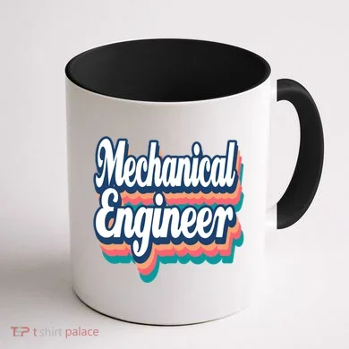 Mechanical Engineer Engineering Major Retro Cool Gift Coffee Mug back