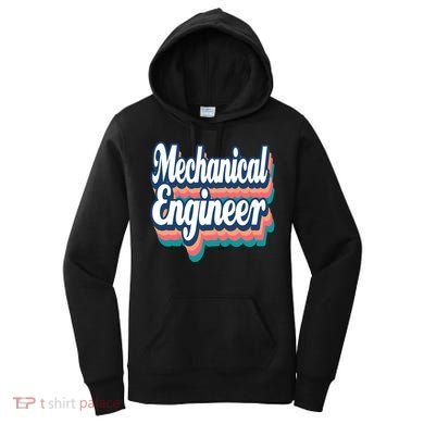 Mechanical Engineer Engineering Major Retro Cool Gift Women's Hoodie