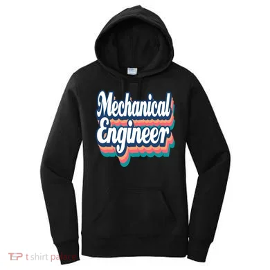 Mechanical Engineer Engineering Major Retro Cool Gift Women's Hoodie