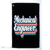 Mechanical Engineer Engineering Major Retro Cool Gift Golf Towel thumb 0