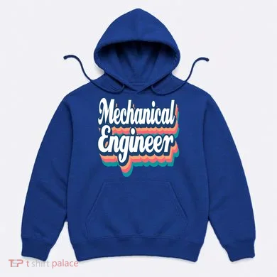 Mechanical Engineer Engineering Major Retro Cool Gift Hoodie