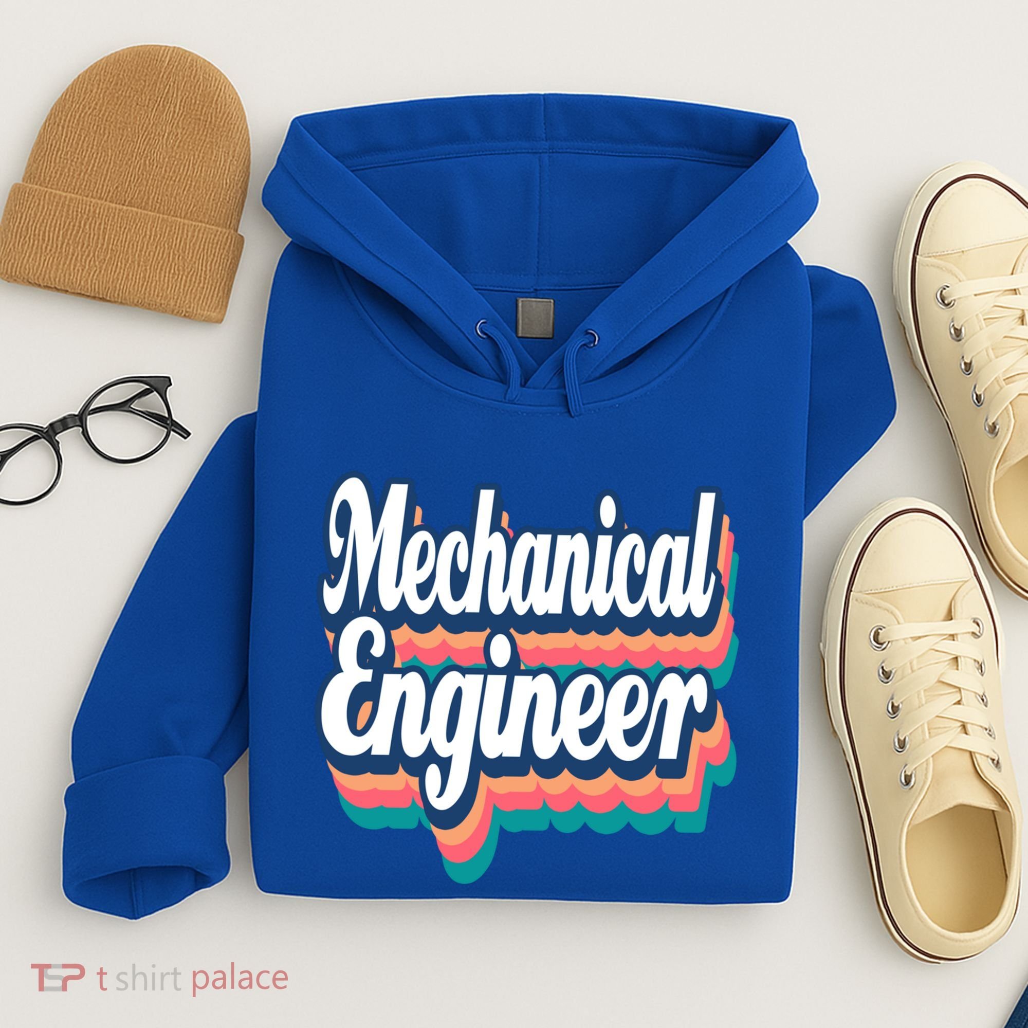 Mechanical Engineer Engineering Major Retro Cool Gift Hoodie