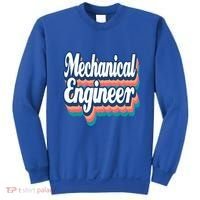 Mechanical Engineer Engineering Major Retro Cool Gift Sweatshirt thumb 0