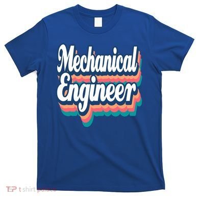 Mechanical Engineer Engineering Major Retro Cool Gift T-Shirt