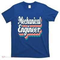 Mechanical Engineer Engineering Major Retro Cool Gift T-Shirt thumb 0