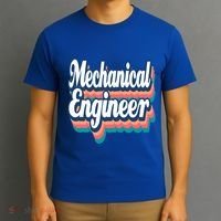 Mechanical Engineer Engineering Major Retro Cool Gift T-Shirt thumb 3
