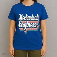 Mechanical Engineer Engineering Major Retro Cool Gift T-Shirt thumb 4