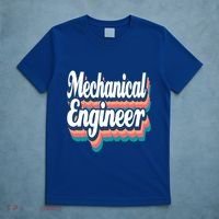 Mechanical Engineer Engineering Major Retro Cool Gift T-Shirt thumb 5