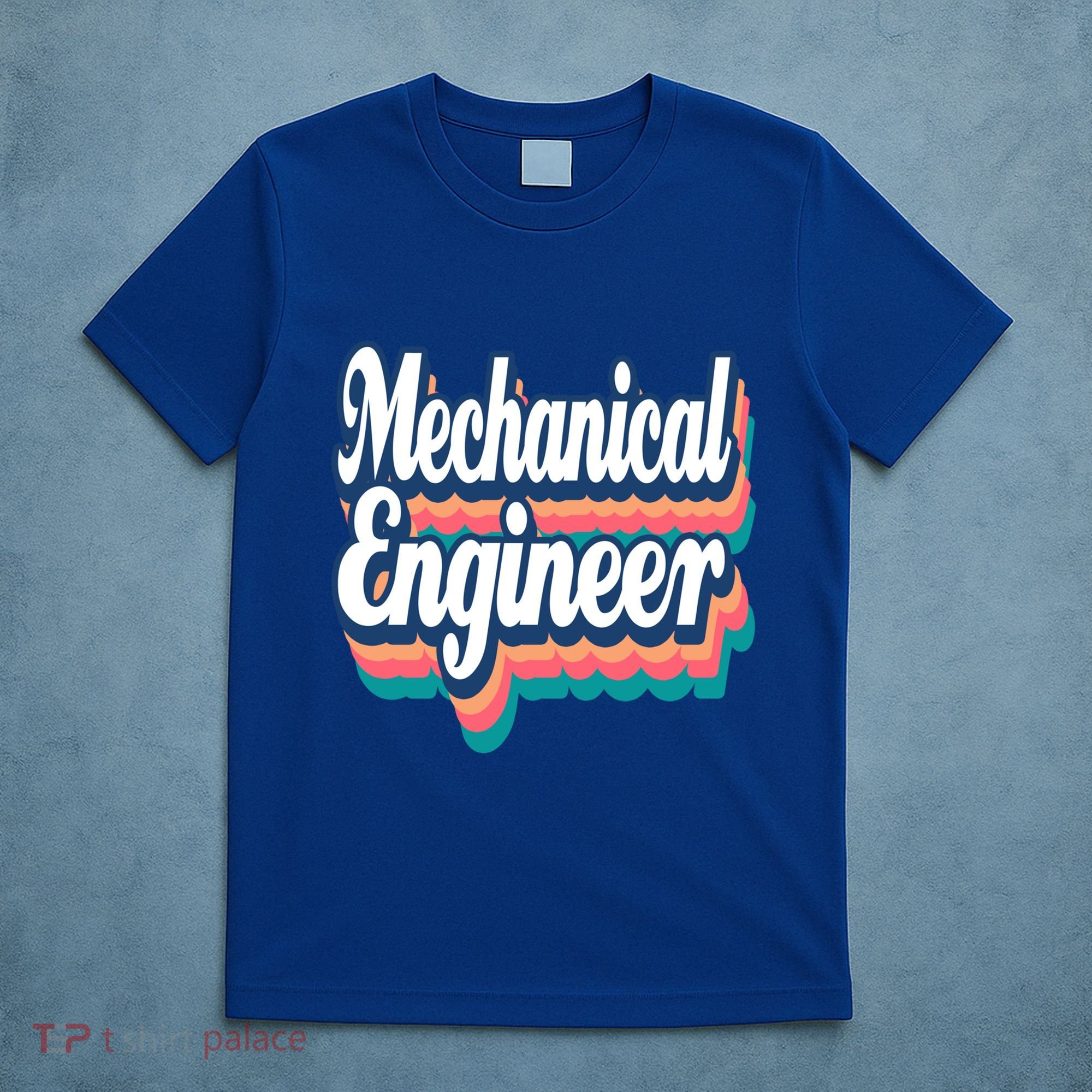 Mechanical Engineer Engineering Major Retro Cool Gift T-Shirt