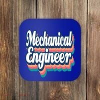 Mechanical Engineer Engineering Major Retro Cool Gift Coaster thumb 0