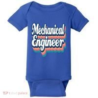 Mechanical Engineer Engineering Major Retro Cool Gift Baby Bodysuit thumb 0