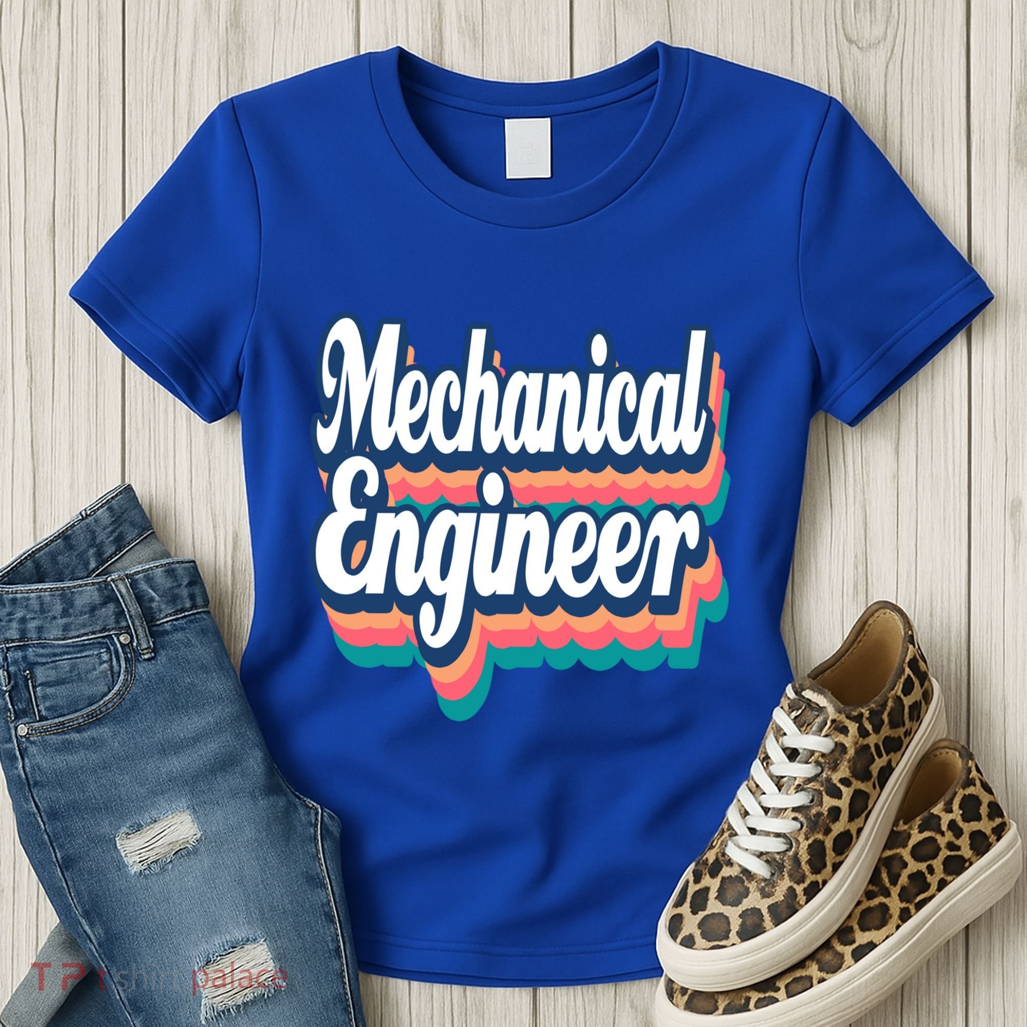Mechanical Engineer Engineering Major Retro Cool Gift Women's T-Shirt