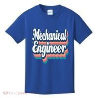 Mechanical Engineer Engineering Major Retro Cool Gift Kids T-Shirt thumb 0