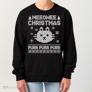 Meeowee Christmas Ugly Sweater Women's Sweatshirt