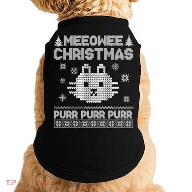 Meeowee Christmas Ugly Sweater Doggie Tank