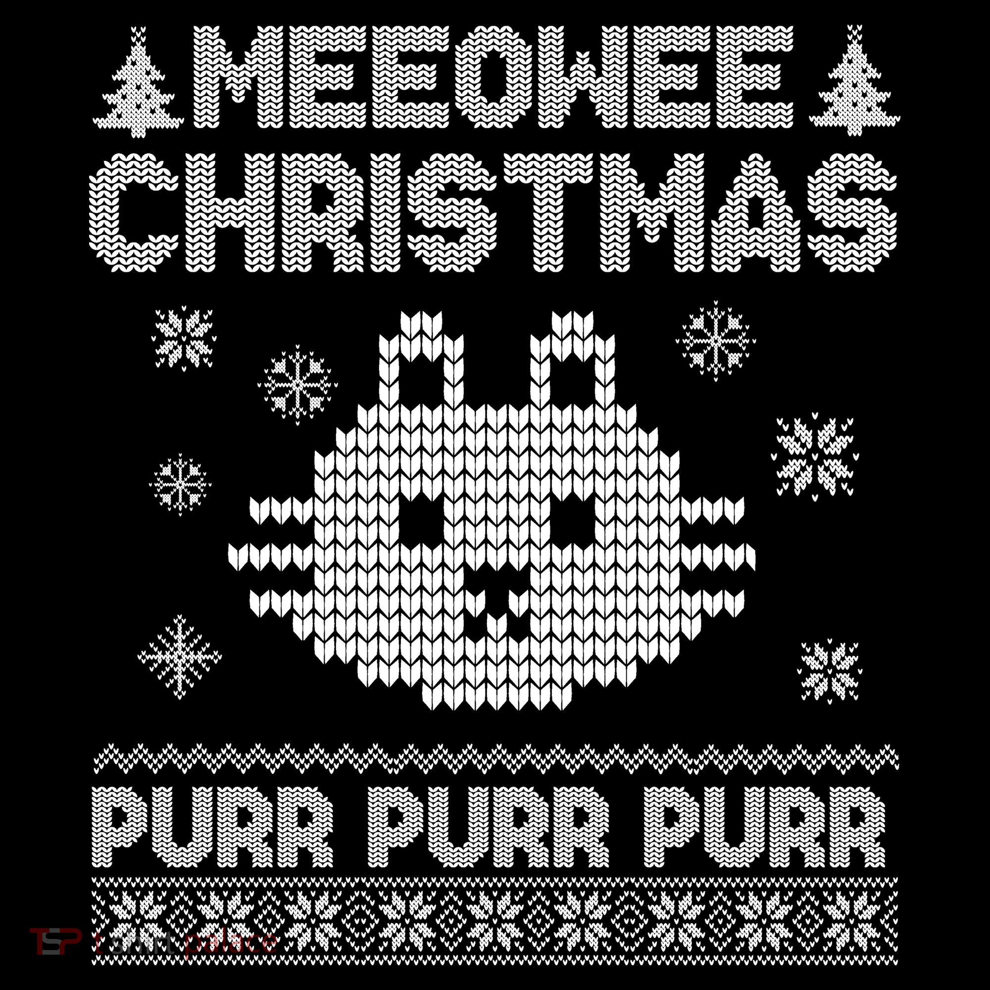 Meeowee Christmas Ugly Sweater Apron