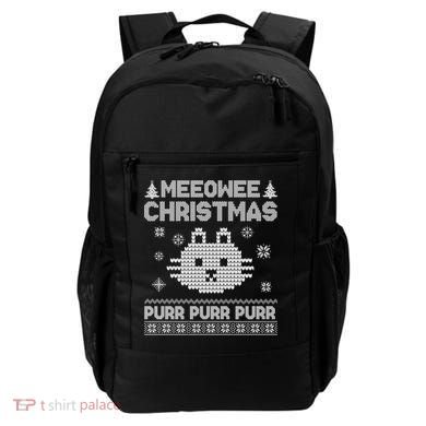 Meeowee Christmas Ugly Sweater Backpack