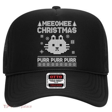 Meeowee Christmas Ugly Sweater Hat