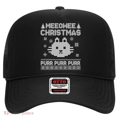 Meeowee Christmas Ugly Sweater Hat