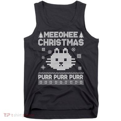 Meeowee Christmas Ugly Sweater Tank Top