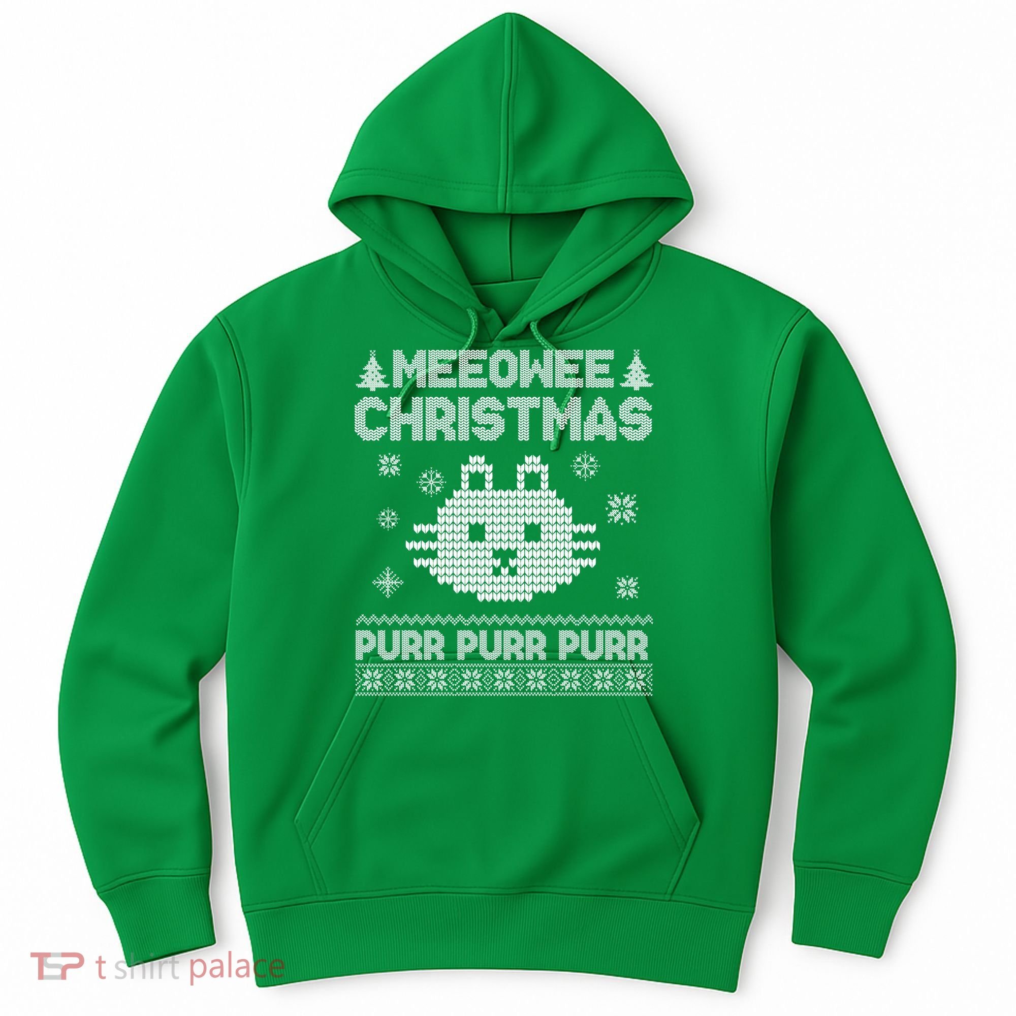 Meeowee Christmas Ugly Sweater Hoodie