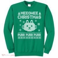 Meeowee Christmas Ugly Sweater Sweatshirt thumb 0