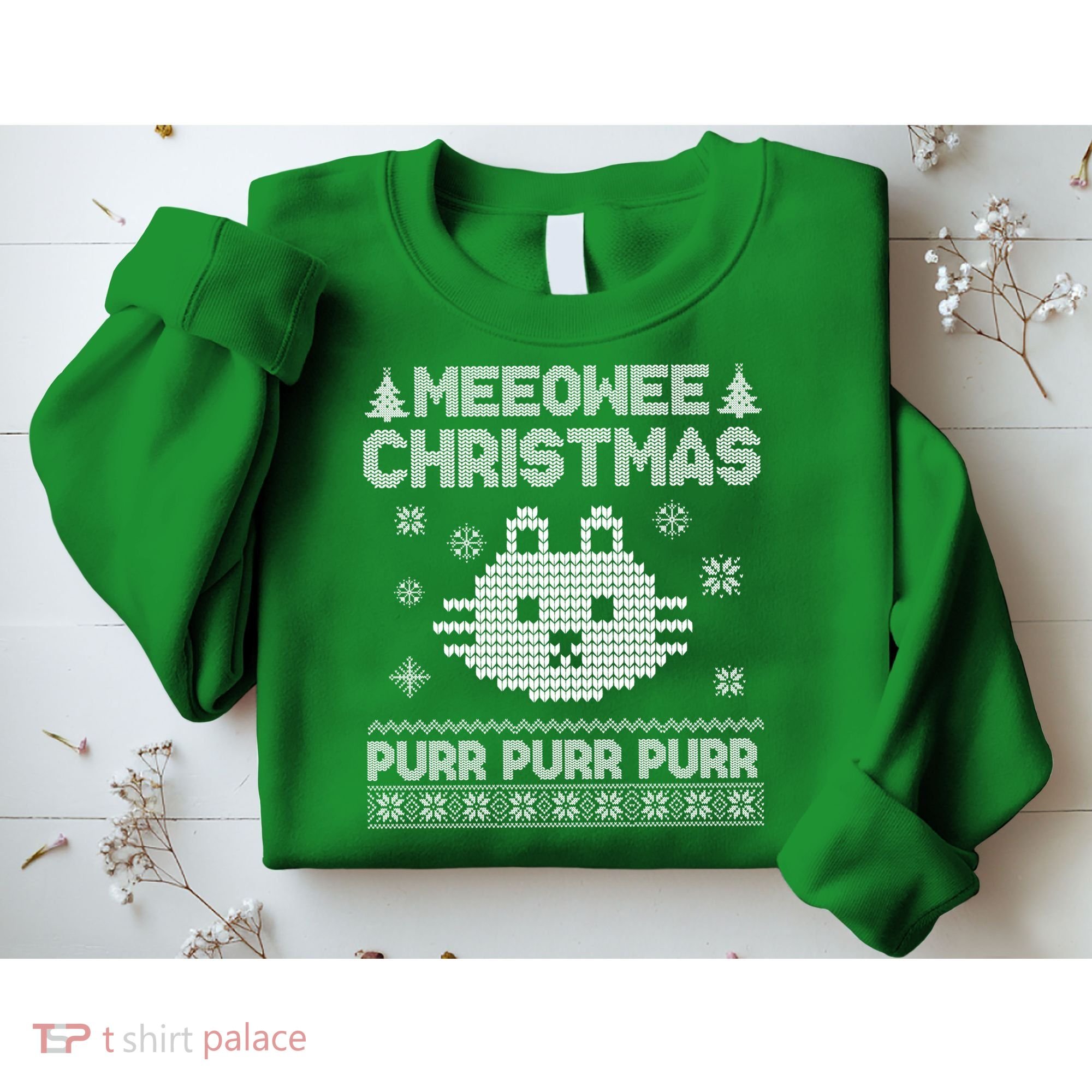 Meeowee Christmas Ugly Sweater Sweatshirt