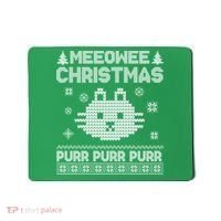 Meeowee Christmas Ugly Sweater Mousepad thumb 0