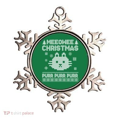 Meeowee Christmas Ugly Sweater Ornament