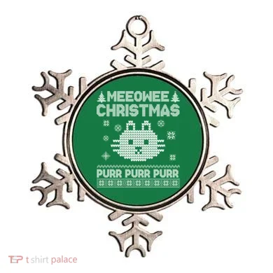 Meeowee Christmas Ugly Sweater Ornament
