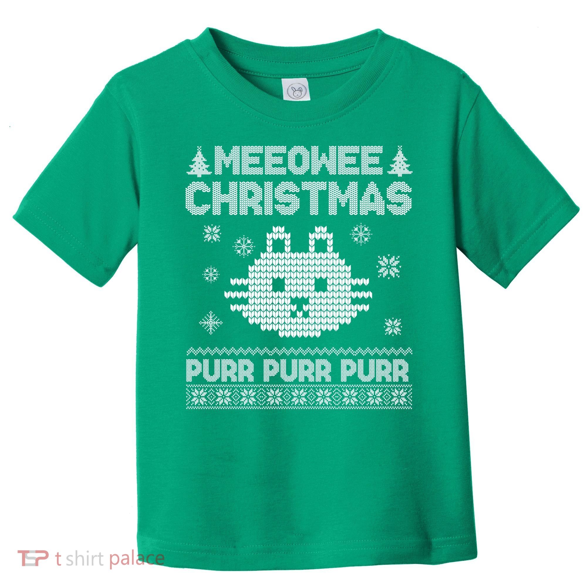 Meeowee Christmas Ugly Sweater Toddler T-Shirt